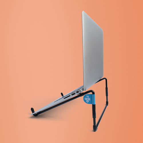 Supporto notebook R go Tools RGOSC015BL STEEL Travel Black