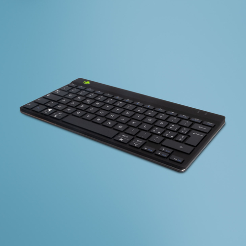 Tastiera computer R go Tools RGOCOITWLBL BREAK Compact Wireless Black