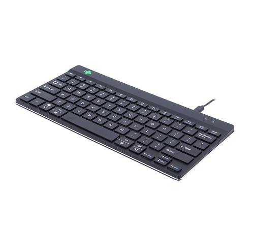 Tastiera computer R go Tools RGOCOITWDBL BREAK Compact Wired Black