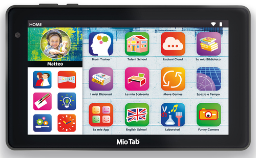 Tablet Lisciani 107216 HI TECH MIO TAB Evolution Pro 7 Grey e Blue
