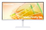 SAMSUNG - Monitor Samsung LS34C650TAUXEN HRM SERIE ViewFinity S6 WQHD Curvo Whit