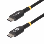 Startech.Com - Cavo USB C Startech.Com USB2EPR2M 240W Power Delivery Black Black