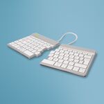 R go Tools - Tastiera computer R go Tools RGOSBITWLWH BREAK Split White e Silver