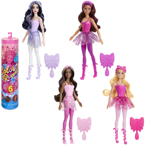 Bambola Mattel HRK17 BARBIE Color Reveal Ballerina Assortito