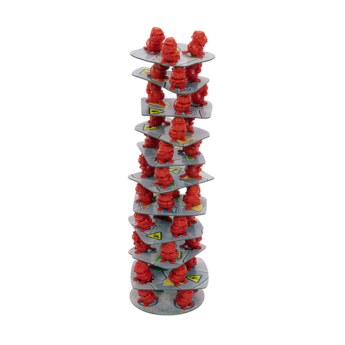 Gioco Mattel HPW60 GAMES Castori Costruttori Torre Traballante