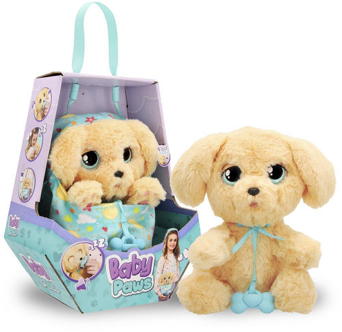 Peluche Imc Toys 921146 BABY PAWS Labrador sonoro con bag