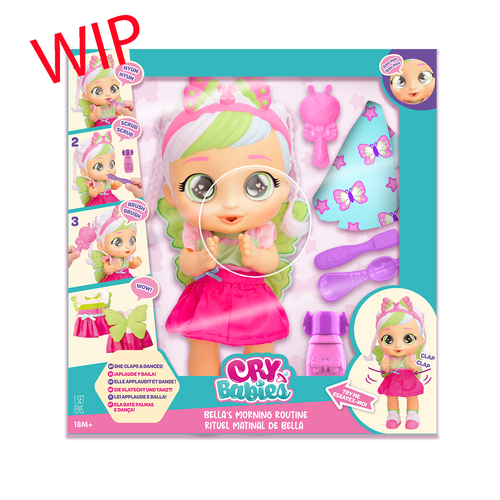 Bambola Imc Toys 921481 CRY BABIES Bella Morning Routine