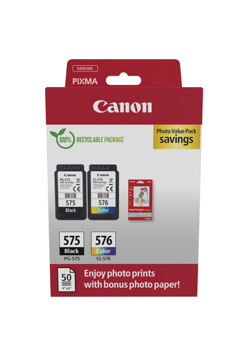 Set cartucce stampante Canon 5438C004 Photo Value Pack