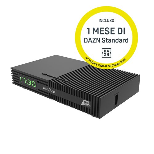 Decoder Digiquest DAZN Ti9 TIVUSAT Classic Black