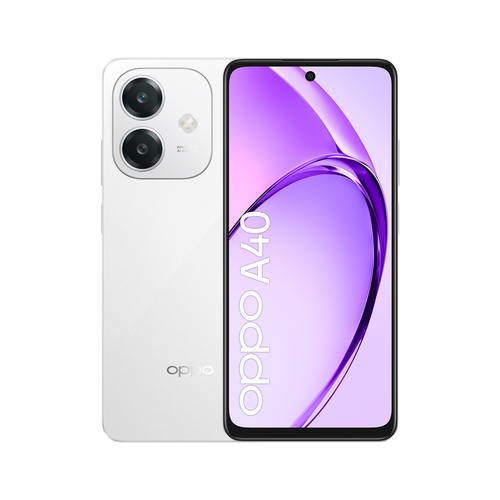 Smartphone Oppo 110010347453 A40 Starlight white