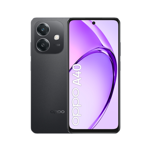 Smartphone Oppo 110010347163 A40 Sparkle black