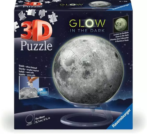 Puzzle Ravensburger 11586 3D Luna Glow in the Dark