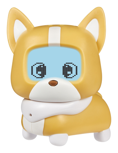 Personaggio interattivo Mga 540298 PIXEL PETS Corgi Beige e White