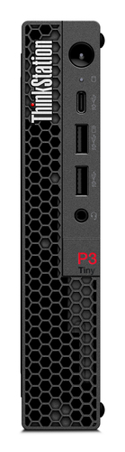 Workstation Lenovo 30H0005XIX THINKSTATION P3 Tiny Black