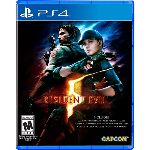Videogioco Capcom SP4R06 PLAYSTATION 4 Resident Evil 5