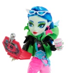 Mattel - Bambola Mattel HNF81 MONSTER HIGH Cleo Ghoulia Yelps Segreti da Brivid