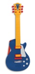 MeMe Music - Chitarra giocattolo MeMe Music 80057 Rock con asta microfono Seth Blu 