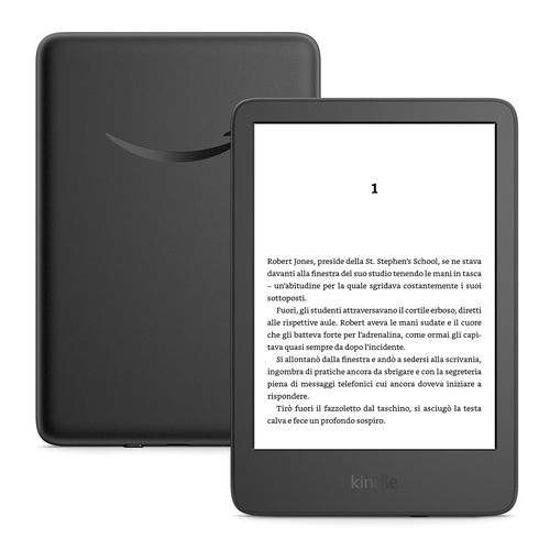 Ebook Amazon B0CP31T5M6 KINDLE 2024 release con pubblicità Black