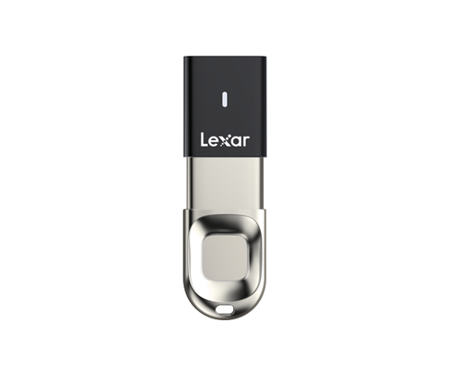 Chiavetta USB Lexar LJDF35 32GBBK JUMPDRIVE F35 Fingerprint Black e Si