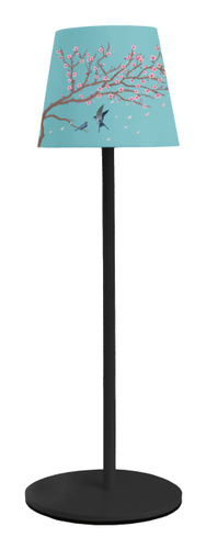 Lampada tavolo New Majestic 120454 FL ALEA DUALAC FL Fiori pesco