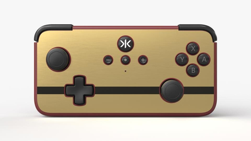 Gamepad Crkd 24 NS RG RET NEO S Retro Gold Edition Oro e Rosso