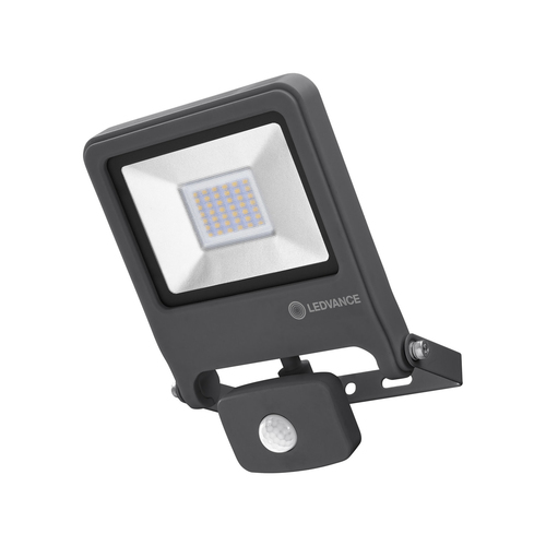 Proiettore con sensore presenza Ledvance ENDURA FLOOD Sensor 30 W Grig