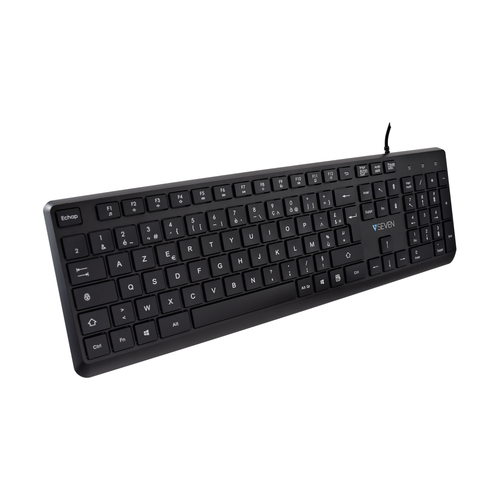 Tastiera computer V7 CJ33711 Pro KU350FR Black