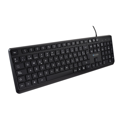 Tastiera computer V7 CJ33712 Pro KU350ES Black