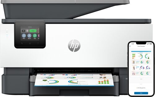 Multifunzione Hp 4V2N0B OFFICEJET PRO 9120b Grigio cemento