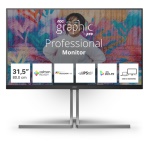 Aoc - Monitor Aoc U32U3CV GRAPHIC PRO UHD Pivot Black e Gray