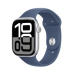 APPLE - Smartwatch Apple MWWM3QL A WATCH SERIES 10 Alluminio GPS Silver e Deni
