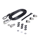 Startech.Com - Cavo con lucchetto Startech.Com 3M4 DESK LOCKING KIT K Slot Gray