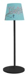 New Majestic - Lampada tavolo New Majestic 120454 FL ALEA DUALAC FL Fiori pesco