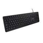 V7 - Tastiera computer V7 CJ33712 Pro KU350ES Black