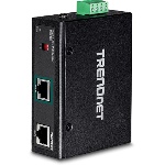 Trendnet - Modulo POE Trendnet TI SG104 INDUSTRIAL Splitter Gigabit Black