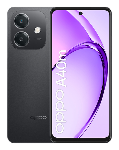 Smartphone Oppo 786654 A40M Tim Sparkle black