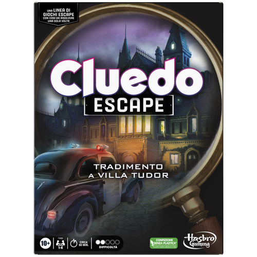 Gioco Hasbro F5699456 GAMING CLUEDO ESCAPE Tradimento a Villa Tudor