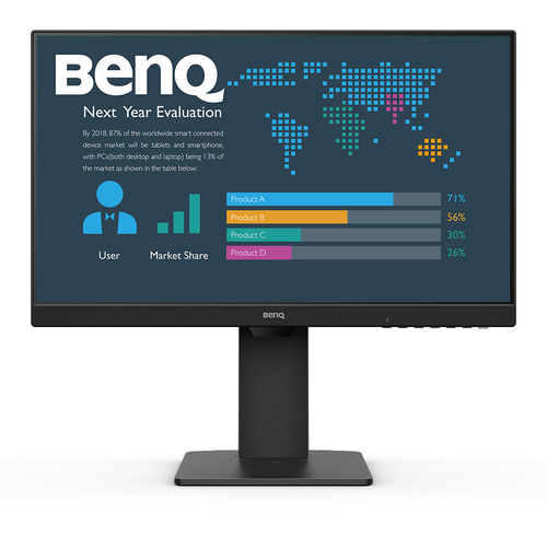 Monitor Benq 9H LMMLB QBE BL2486TC Pivot Black