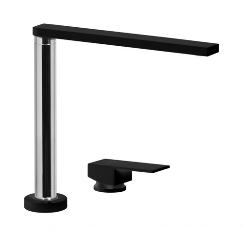 Miscelatore lavello Schock SXLIFTN84 NEW AQUALIFT Nero puro