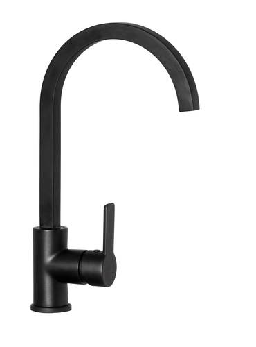 Miscelatore lavello Schock SXCUBE13 AQUACUBE Nero assoluto