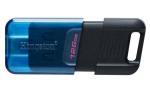 KINGSTON - Chiavetta USB Kingston DT80M 128GB DATATRAVELER 80 M Black e Blue
