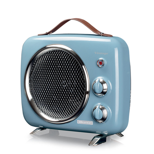 Termoventilatore Ariete 00B080805AR0 VINTAGE Celeste