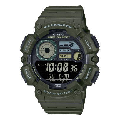 Orologio Casio WS 1500H 3BVEF Green