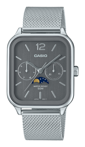 Orologio Casio MTP M305M 8AVER STANDARD Silver e Grey