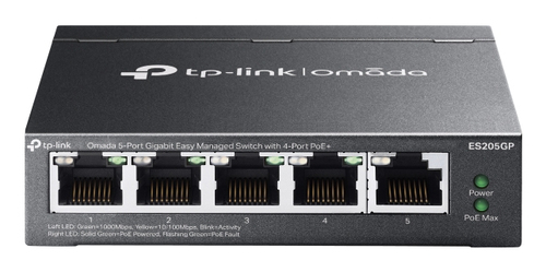 Switch di rete Tp Link ES205G OMADA Easy Managed Black