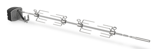Girarrosto Weber 3400300 Per barbecue Genesis 4 e Pellet Inox