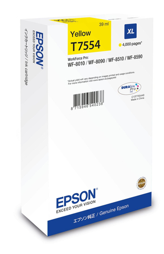 Cartuccia stampante Epson C13T75544N DURABRITE PRO XL