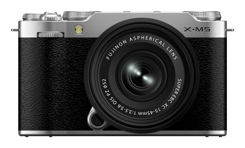 Fotocamera mirrorless Fujifilm 4180323 X M5 Kit XC 15 45mm Silver