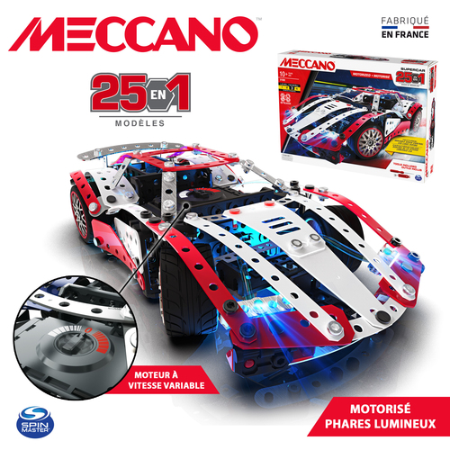Costruzioni Spin Master 6062054 MECCANO Multi model Super Car motorizz