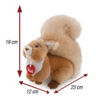 Peluche Trudi 29228 PUPPETS Marionetta Asino Grigio e Bianco